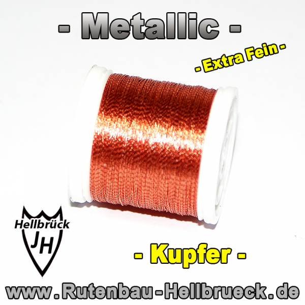 Metallic Bindegarn - Fein - Farbe: Kupfer - Allerbeste Qualität !!!